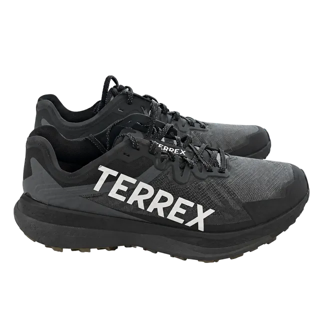 Adidas Terrex Agravic Speed Size 10 Core Black Trail Running Shoes