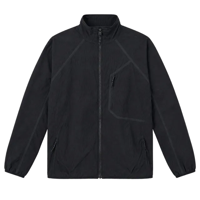 Lululemon Microgrid Jacket Black Full Zip