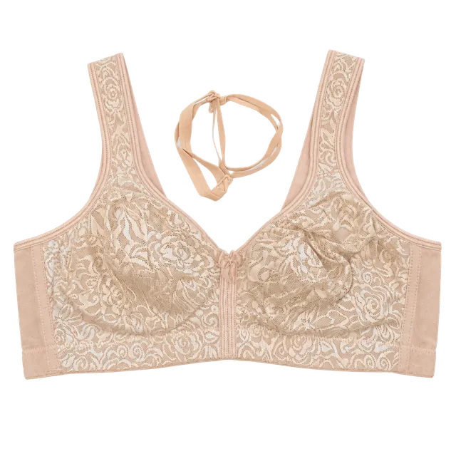 Breezies Intimately You Bra Size 42C Beige Lace