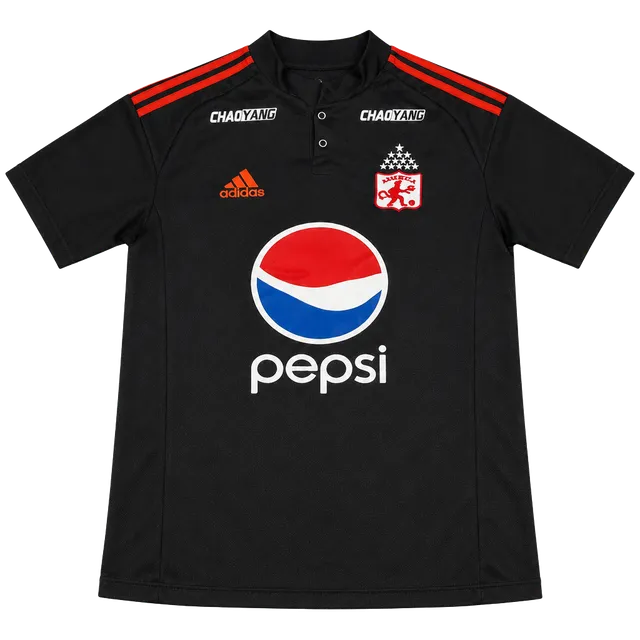 Adidas America de Cali Pepsi Soccer Jersey Black