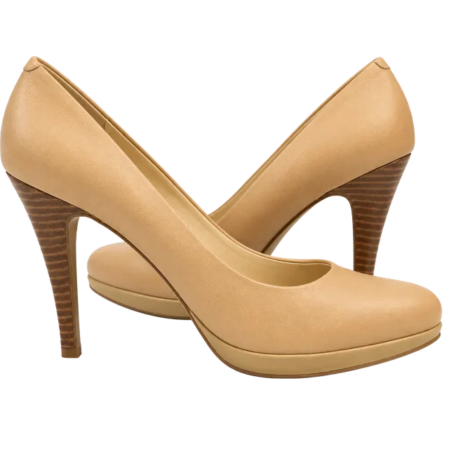 Nine West Nude Platform Pumps Stilettos Heels
