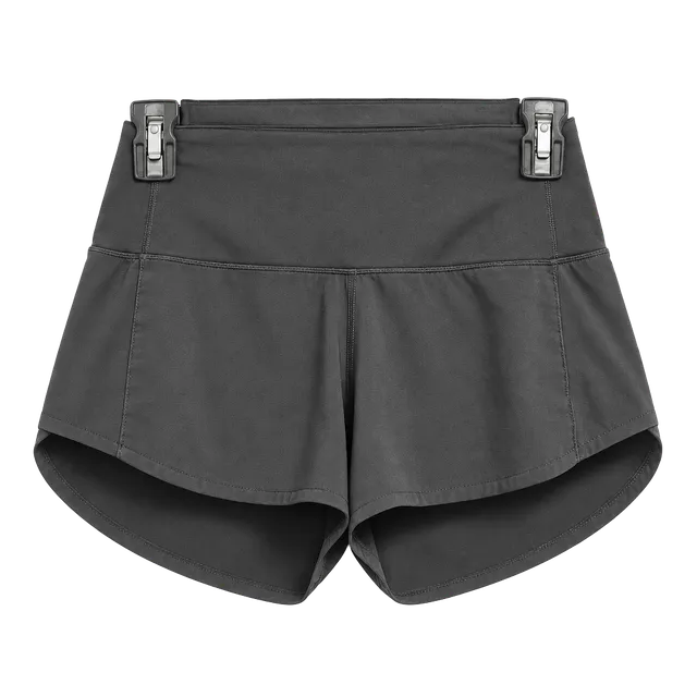 Lululemon Speed Up High-Rise Short 2.5" Size 2 Black
