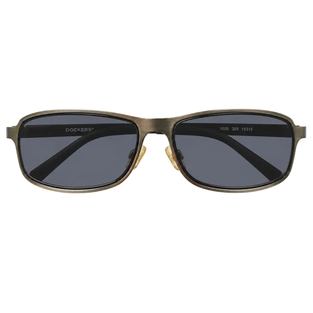 Dockers 4008 368 18316 Sunglasses Dark Gray Metal Frame