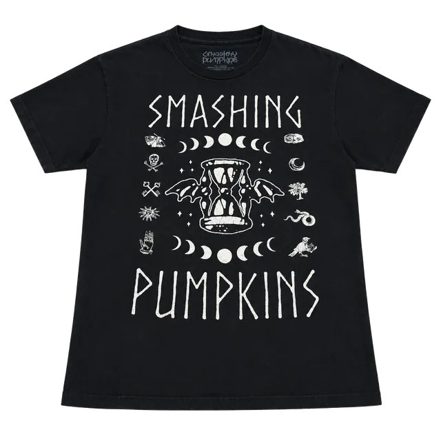 Smashing Pumpkins T-Shirt Size M Black Graphic Band Tee