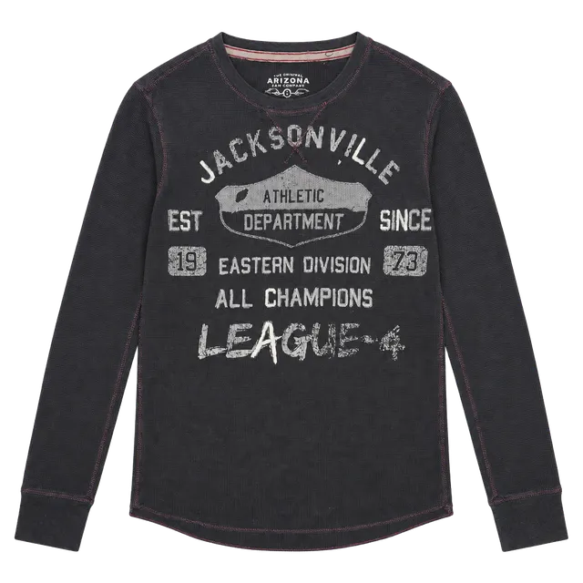 Arizona Jean Company Jacksonville Thermal Shirt Size L Black Long Sleeve
