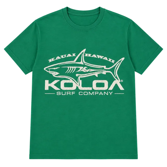 Koloa Surf Company Graphic T-Shirt Green L