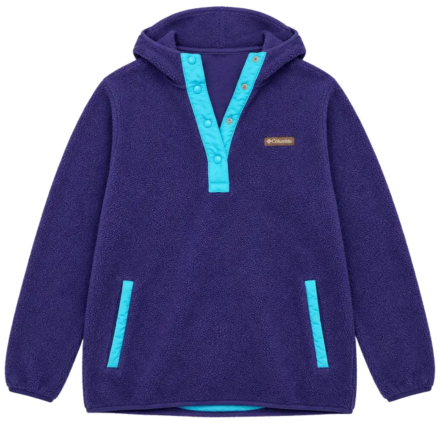 Columbia Ladies Snap Fleece Hoodie