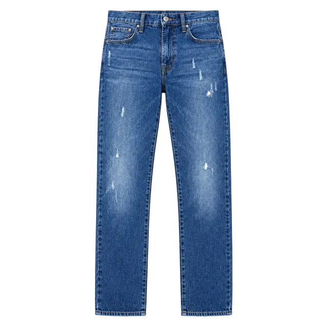 American Eagle Original Straight Men’s Jeans 29x30 Blue Distressed Denim