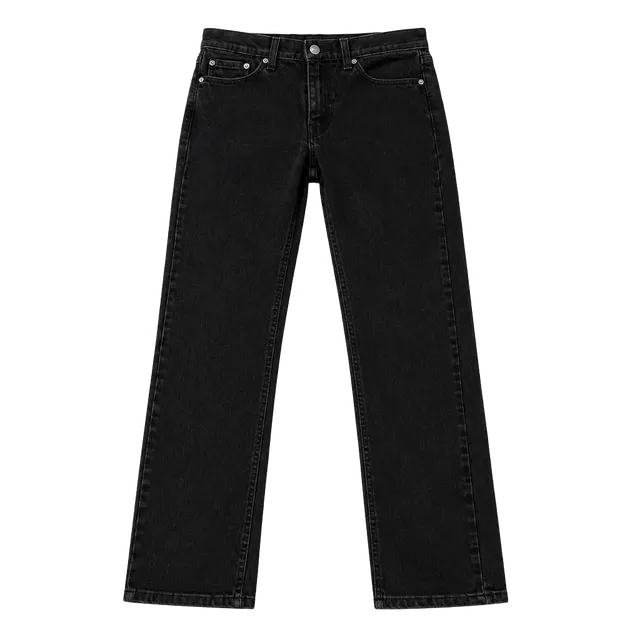 Levi's 514 Slim Straight Jeans Size 29x30 Black Denim