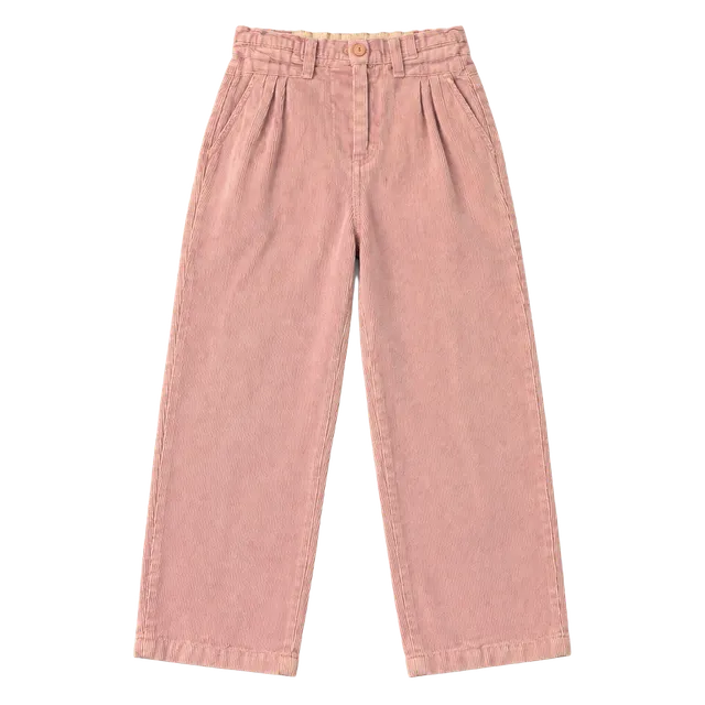 Vintage Corduroy Pants Pink Straight Leg youth 6