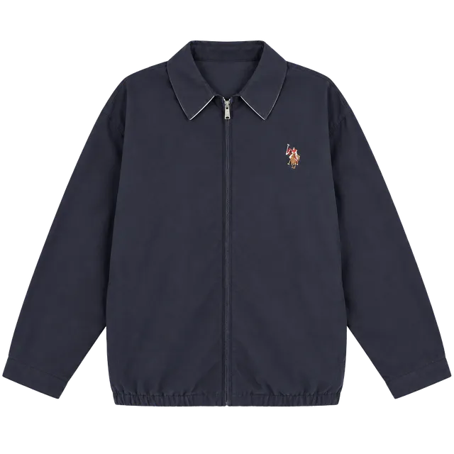 U.S. Polo Assn. Full Zip Jacket Size 5XL Navy Blue