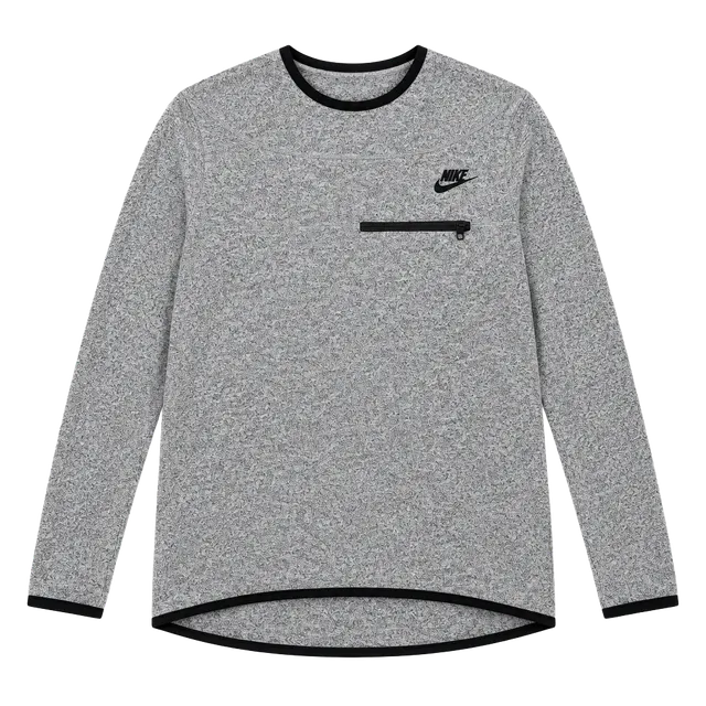 Nike Tech Fleece Hoodie Grey Melange Size S