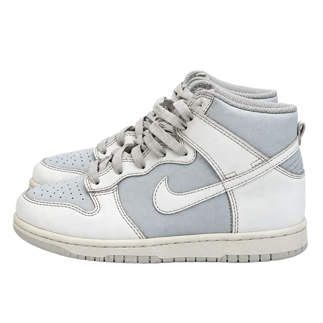 Nike Dunk High White Pure Platinum Grey Sneakers