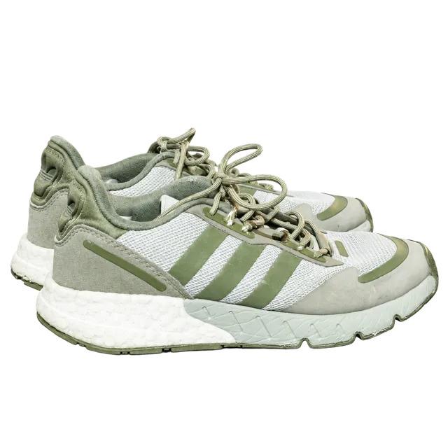 Adidas ZX 1K Boost Running Shoes Olive