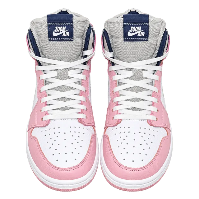 Nike Air Jordan 1 High Zoom CMFT Pink Orange Sneakers