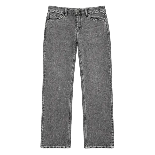 Volcom Solver Modern Straight Jeans Size 36 Gray