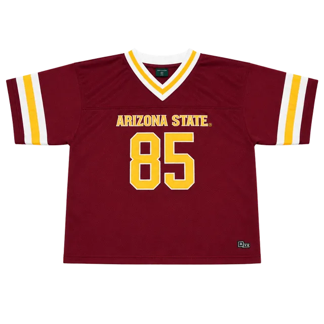 Hype and Vice Arizona State Football Jersey Size L Maroon Crop Top