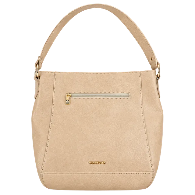 Montana West Select Beige Faux Leather Shoulder Bag