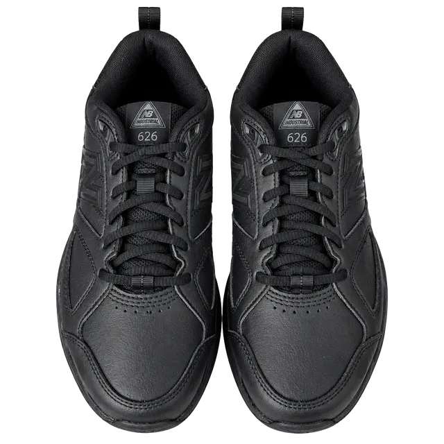 Brand New New Balance WID626K2 women Size 7 D Black Leather Slip Resistant Shoes.