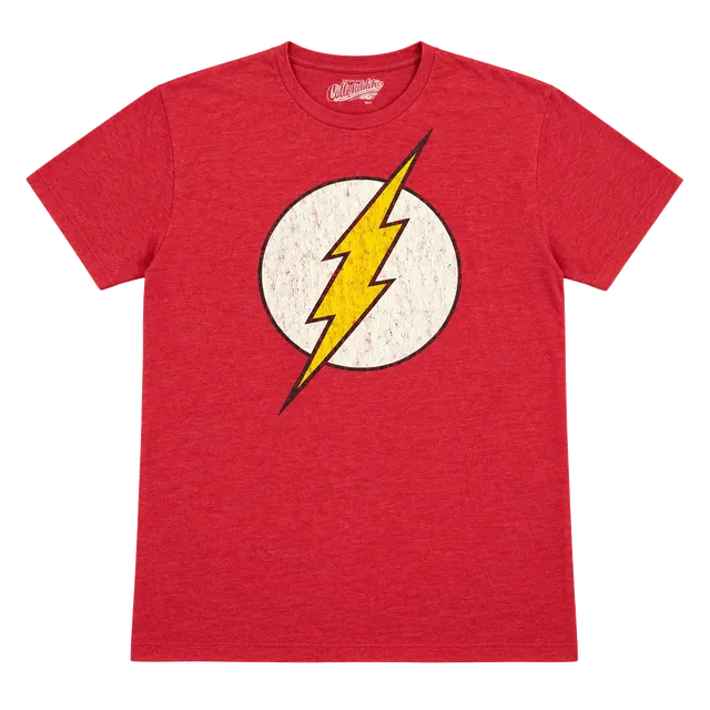 Old Navy DC Comics The Flash Graphic T-Shirt Size L Red