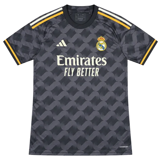 Adidas Real Madrid Away Jersey Size M Bellingham 5 23/24 Navy