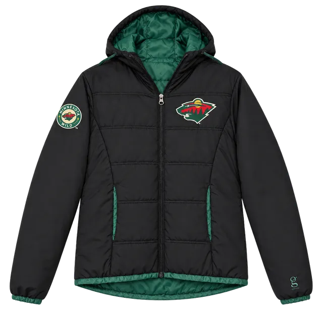 Gear For Sports Minnesota Wild Puffer Jacket Size S Black