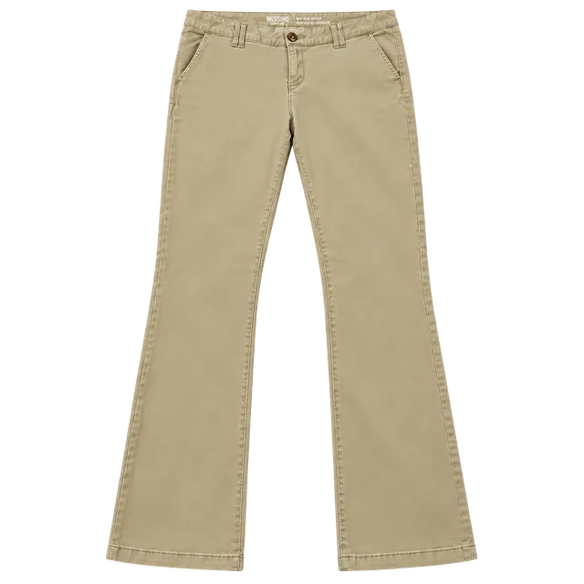 Mossimo Supply Co Women’s Mid Rise Bootcut Pants Size 10 Khaki Stretch