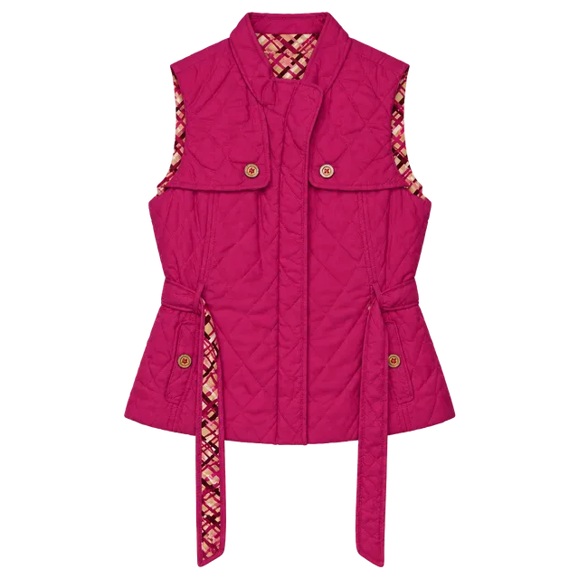 Lilly Pulitzer Reversible Quilted Vest Size XS