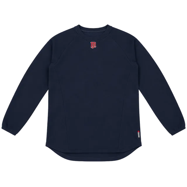 Majestic MLB Minnesota Twins Therma Base Pullover Sweatshirt