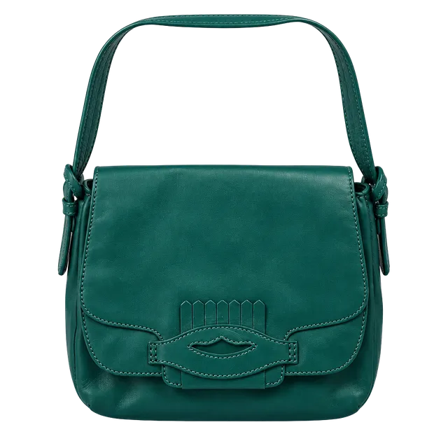 Botkier Green Leather Shoulder Bag Crossbody