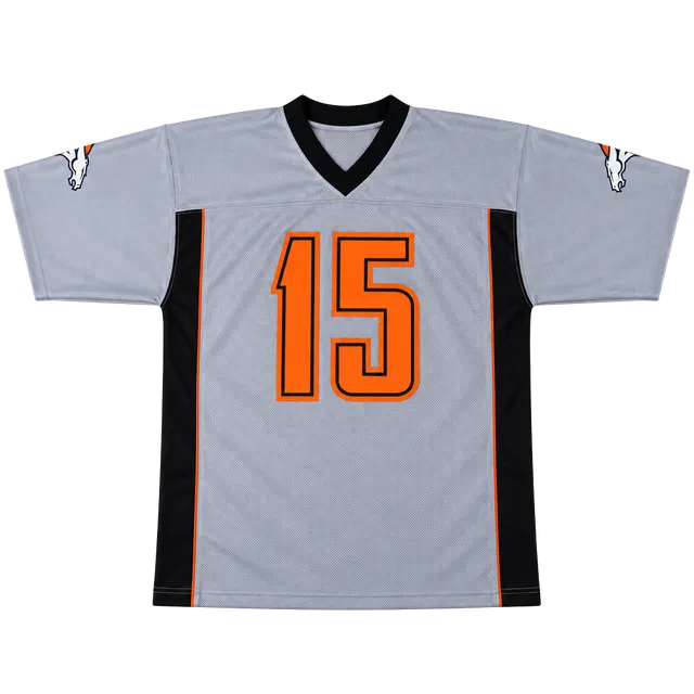 Reebok NFL Denver Broncos Tim Tebow Jersey Size L Grey 15