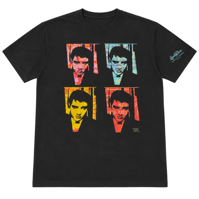 Lansky Bros. Elvis Presley Peter Mars Graphic T-Shirt Black xl