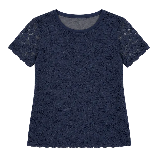 Aerie Lace Cami Size L Dark Blue
