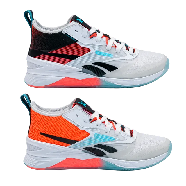 Reebok Nano Unknwn Training Shoes Size 9 Grey Orange