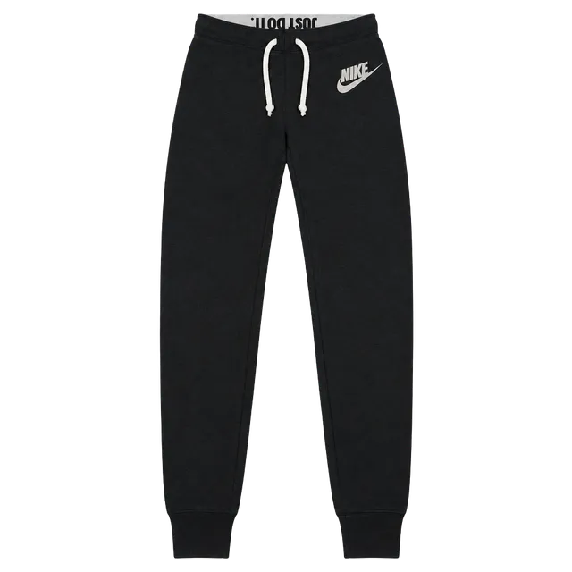 Nike Rally Sweatpants Womens XS Black Joggers Fleece Drawstring Pockets