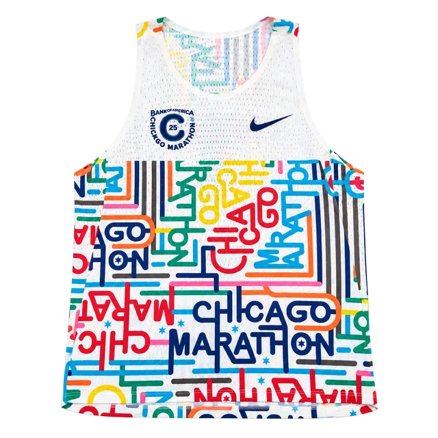 Nike Chicago Marathon 2025 Aeroswift Dri-FIT ADV Singlet HQ4277-100 Men's Medium NWT 