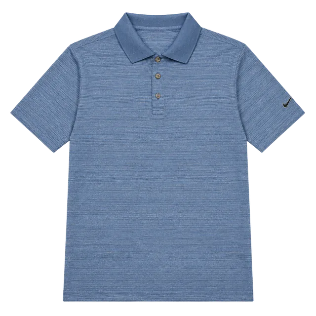 Nike Golf Dri-Fit Polo Shirt Size M Blue Striped