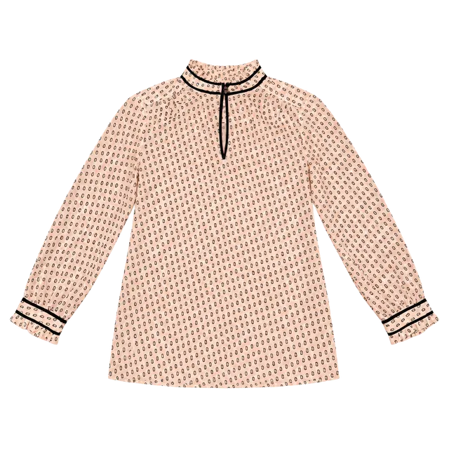 J.Crew Ruffled Blouse Size 2 Dot Print