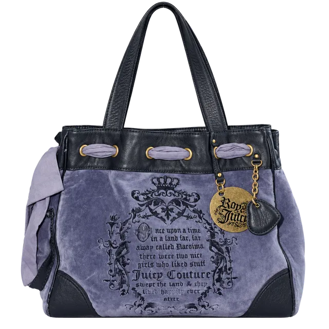 Juicy Couture Vintage Daydreamer Velour Bag