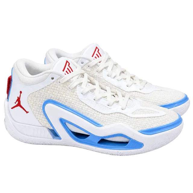 Nike Jordan Tatum 1 Sneakers White Blue Red Custom Archer AV