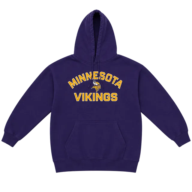 NFL Team Apparel Minnesota Vikings Hoodie Size M Purple