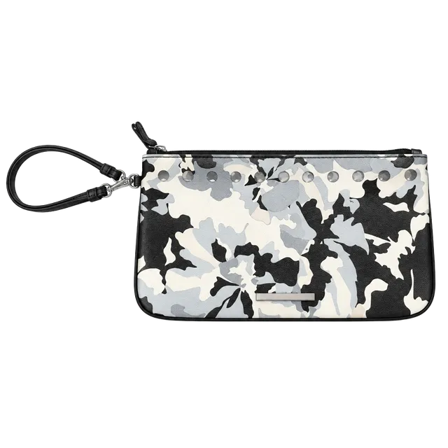 Nine West Floral Camo Wristlet Wallet