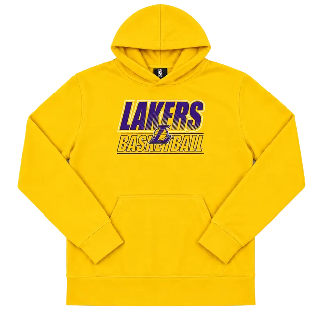 NBA Los Angeles Lakers Youth Hoodie Size L 14/16 Yellow