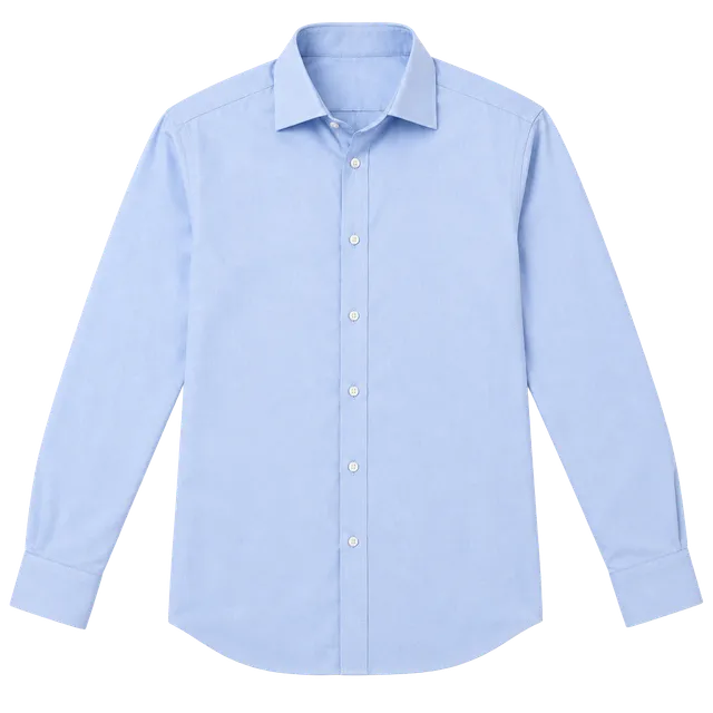 Calvin Klein Dress Shirt Light Blue Non-Iron Regular Fit 17 34/35
