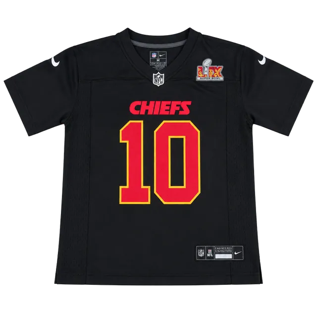 Nike Kansas City Chiefs Super Bowl Jersey Size M Black