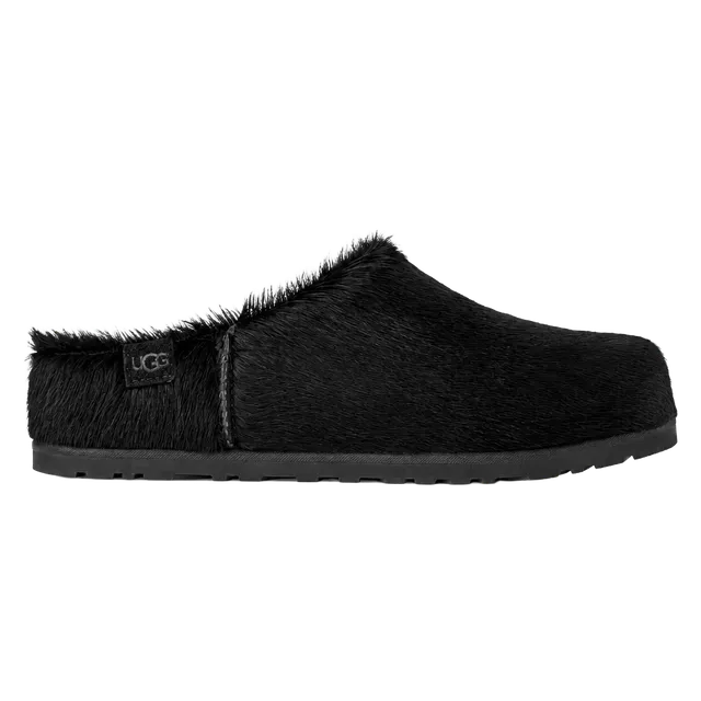 Ugg Otzo Calf Hair Clog Size 7 Black New with out Box 