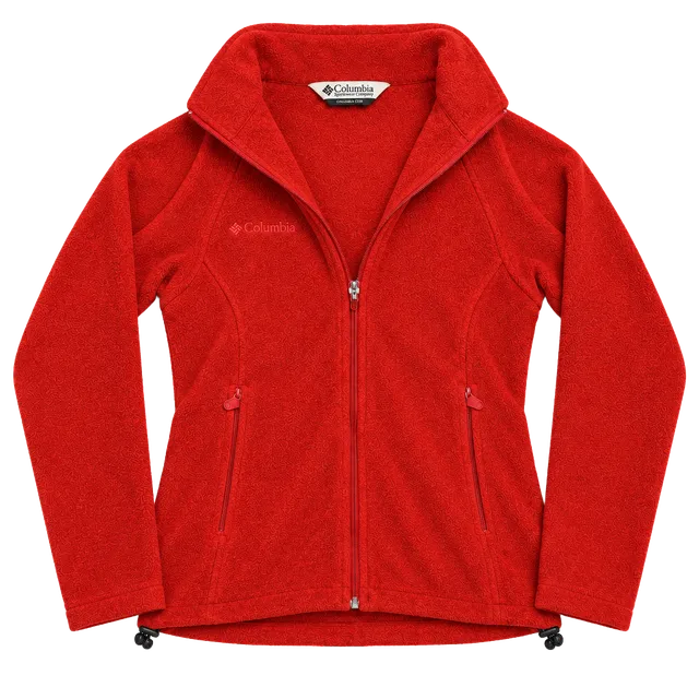 Columbia Fleece Pullover Red