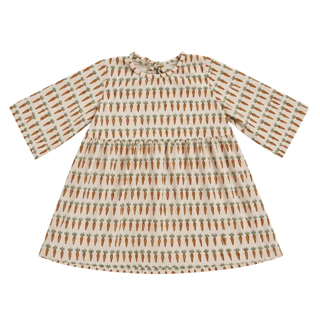 Alice + Ames Girls Size 8 Check Grid 3/4 Sleeve Babydoll Peplum Top