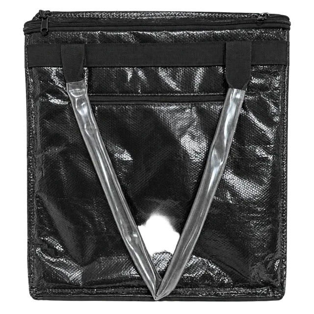 Fanwoli Rolling Grocery Bag on Wheels Black