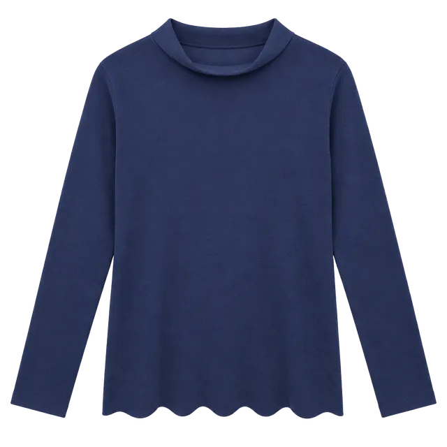 A New Day Mock Neck Long Sleeve Sweater Size XL purple